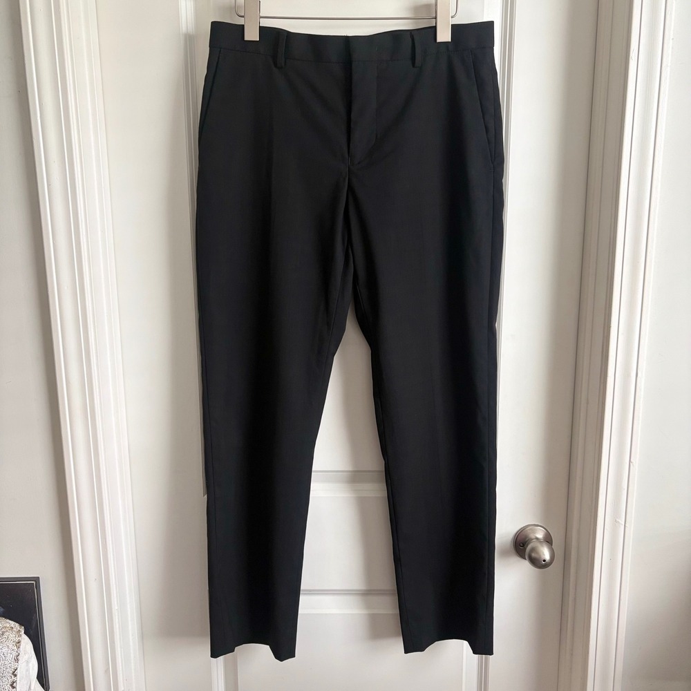 Murano Alex Fit Black Dress Pants Mens 32x32 Ultimate Modern Comfort Trousers